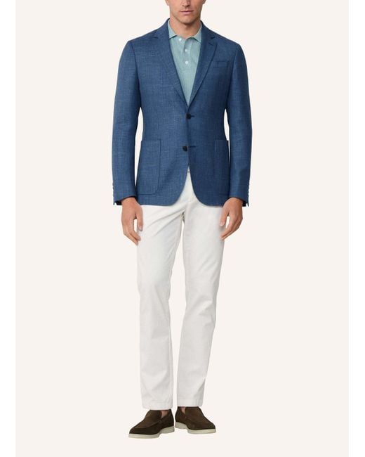 Hackett Blazer STRETCH WL LIN TWILL in Blue für Herren