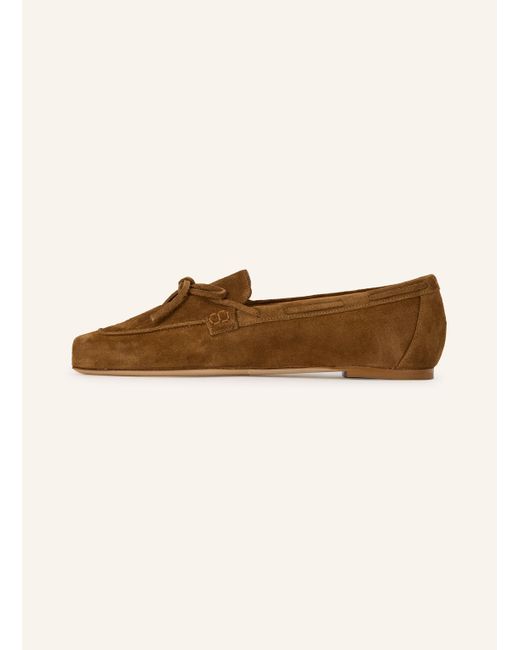 Aeyde Brown Slipper JASPER