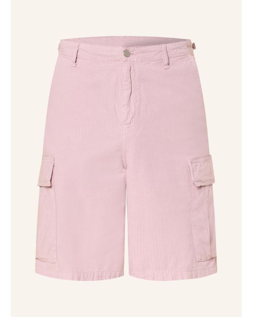 Carhartt Cargoshorts ALAN Relaxed Fit in Pink für Herren