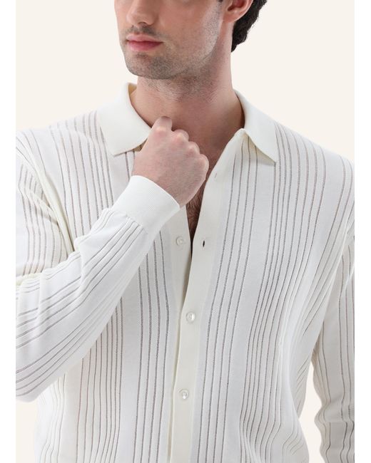 Van Laack Pullover in White für Herren