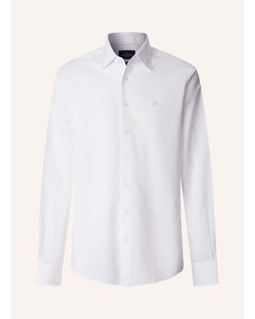 Hackett Freizeithemd SOLID END ON END in White für Herren