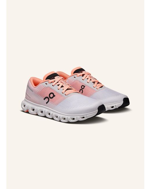 On Shoes Pink Sneaker CLOUD 6 PUSH