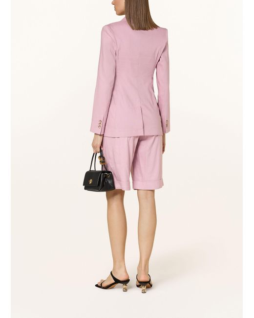 Anfiny Pink Bermudas ALDA mit Leinen