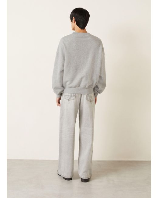 Palm Angels Oversized-Sweatshirt in Gray für Herren