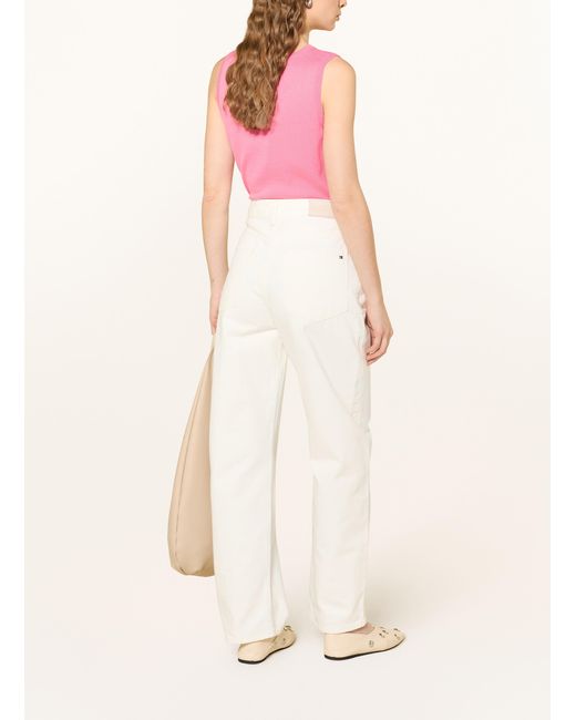 Repeat Cashmere Pink Stricktop