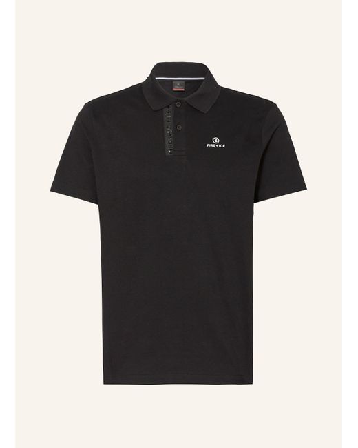 Bogner Fire + Ice FIRE+ICE Piqué-Poloshirt RAMON4 in Black für Herren
