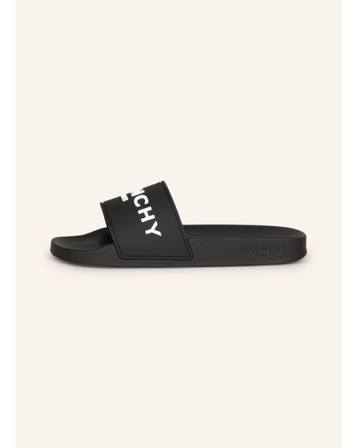 Givenchy Black Pantoletten