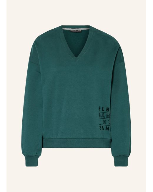 Elbsand Green Sweatshirt PERNILLA