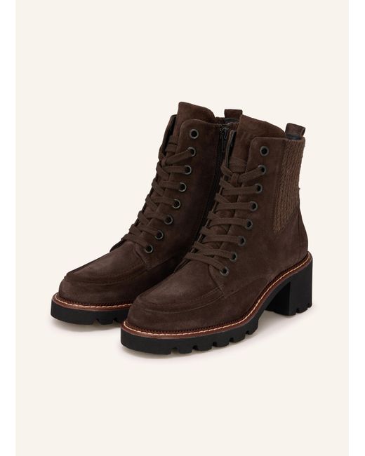 Paul Green Brown Schnürboots