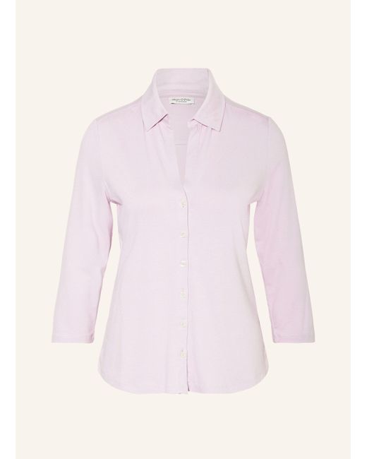 Marc O' Polo Pink Jerseybluse mit 3/4-Arm