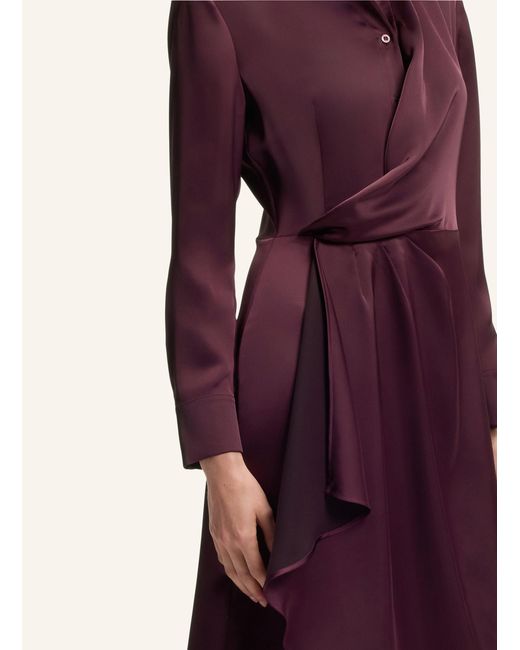 HUGO Purple Business Kleid KRELI-1 Regular Fit