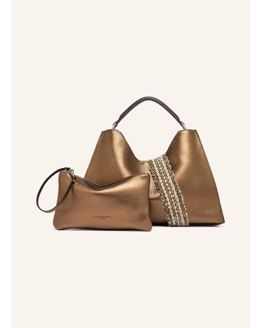 Gianni Chiarini Natural Handtasche AURORA mit Pouch