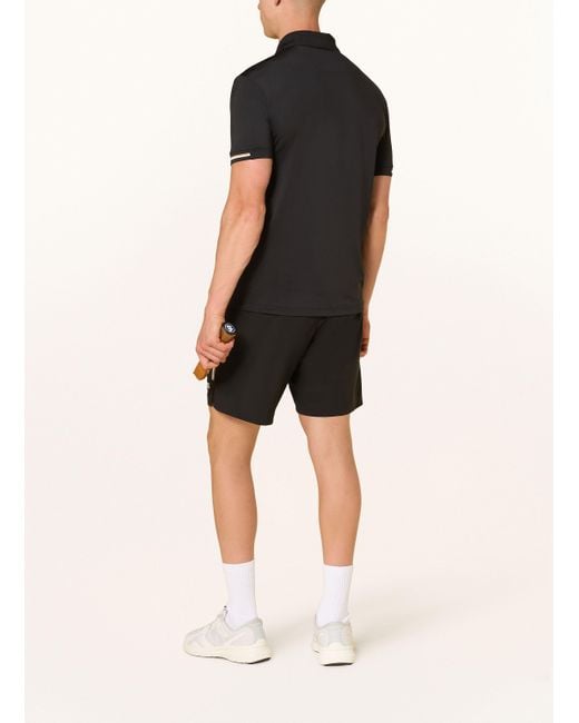 Boss Funktions-Poloshirt PALLE in Black für Herren