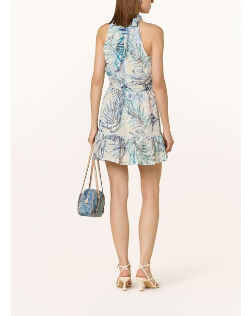Guess Blue Kleid DANILE aus Lochspitze