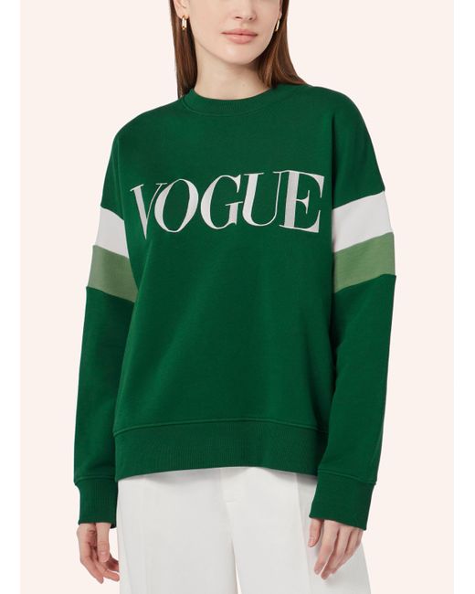 VOGUE COLLECTION Green Sweatshirt