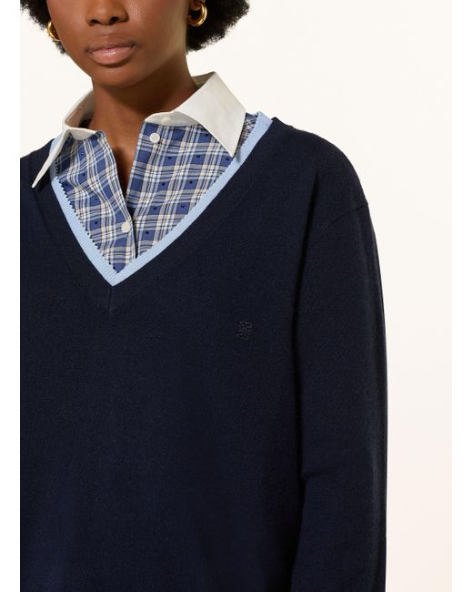 Sandro Blue Pullover