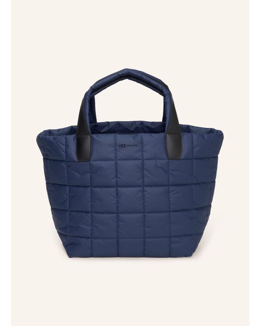 VEE COLLECTIVE Blue Shopper PORTER TOTE MEDIUM