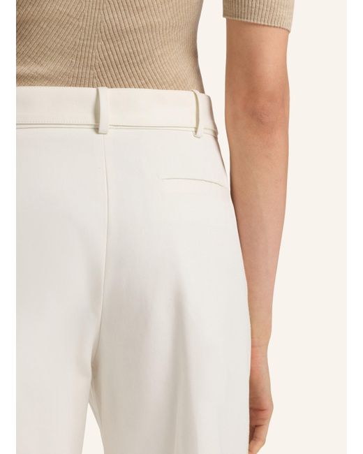 Boss White Business Hose TIANA8 Relaxed Fit