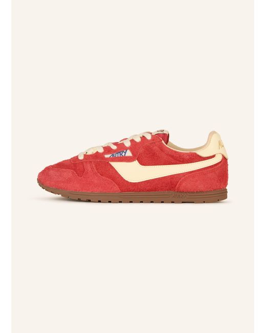 Autry Red Sneaker WINDSPIN WIFE