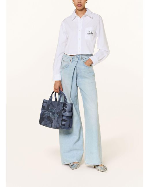 Marc Jacobs Blue Handtasche THE MEDIUM TOTE BAG