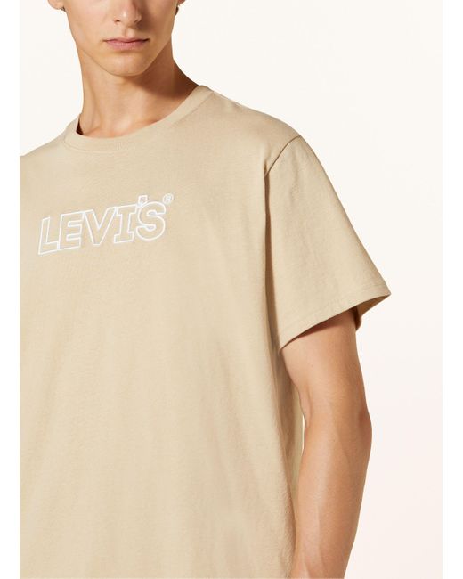 Levi's T-Shirt in Natural für Herren