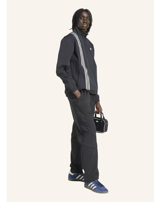 Adidas Originals FIREBIRD FRONT STRIPES GEWEBTES TRACK TOP in Blue für Herren