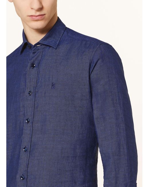 Bogner Leinenhemd TIMI Regular Fit in Blue für Herren