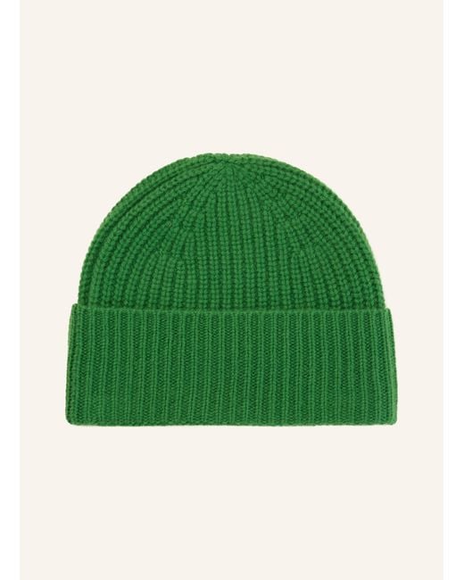 Windsor. Green Cashmere-Mütze