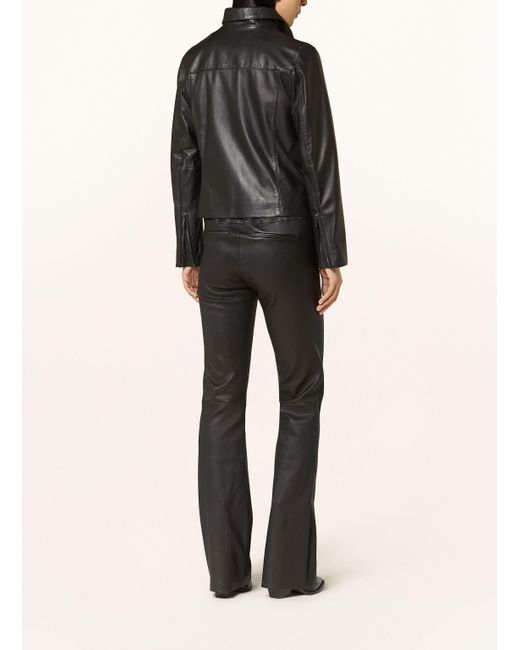 STUDIO AR Black Lederjacke RYLAN