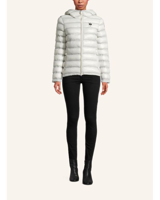 Blauer Gray Steppjacke ELLIS