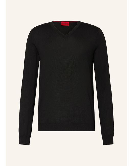 HUGO Pullover SAN VREDO-M in Black für Herren
