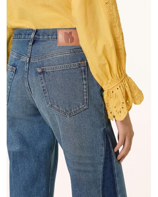 Ba&sh Blue Flared Jeans VADOU