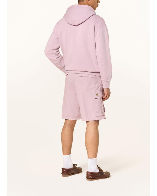 Carhartt Cargoshorts ALAN Relaxed Fit in Pink für Herren