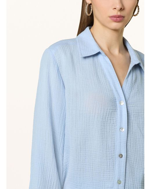 Opus Blue Musselinbluse FRATEA