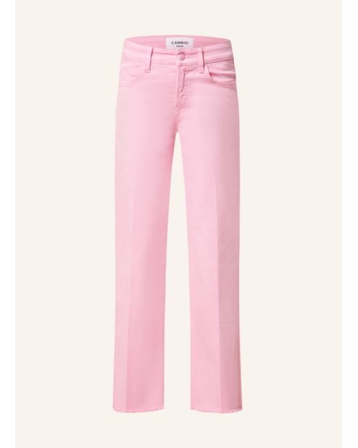 Cambio Pink Jeans-Culotte FRANCESCA