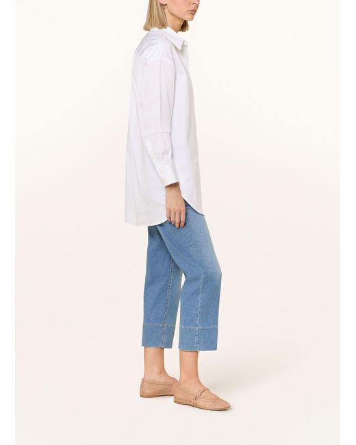 Monari Blue 7/8-Jeans mit Schmucksteinen