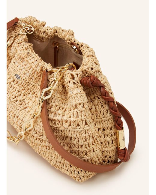 Ba&sh Natural Schultertasche JUNE