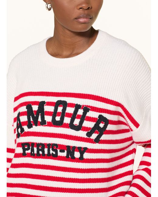 Maje Red Pullover