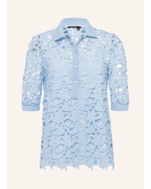 MARC AUREL Blue Bluse