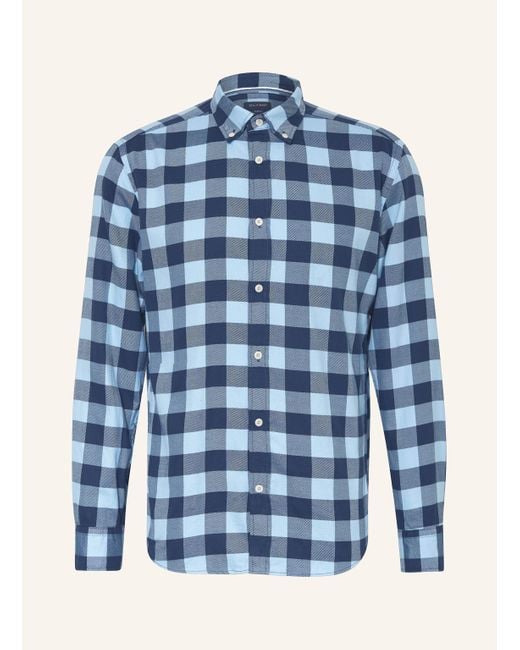 Olymp Hemd Casual regular fit in Blue für Herren