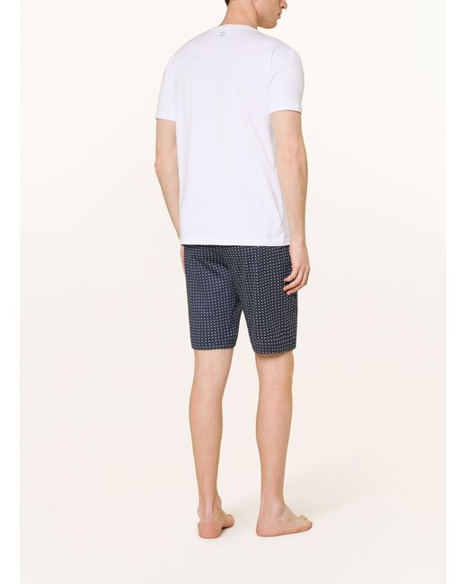 Calida Schlafshorts REMIX BASIC SLEEP in Blue für Herren
