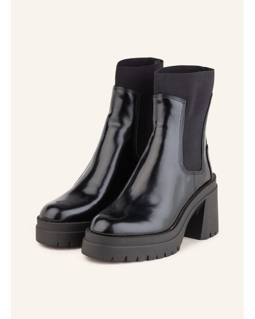 ALDO PlateauStiefeletten in Schwarz Lyst DE