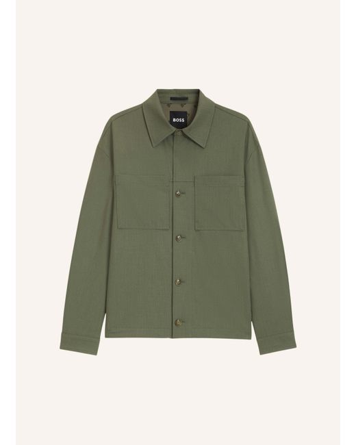 Boss Blazer P-CRAIG-WG-253 Relaxed Fit in Green für Herren
