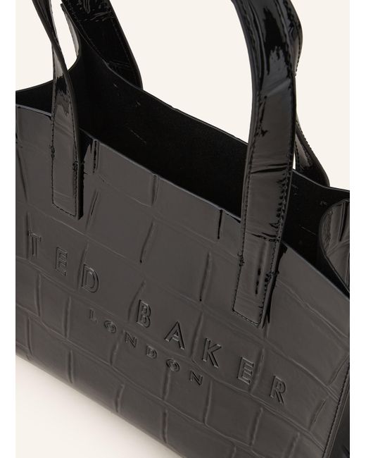 Ted Baker Black Handtasche REPTCON