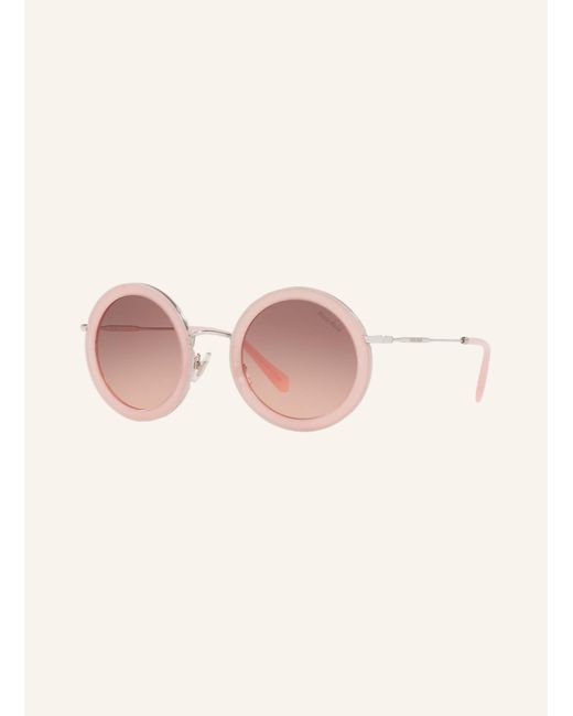 Miu Miu Pink 'Délice' Sonnenbrille