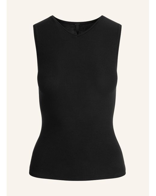 Skims Black Lounge-Top SOFT LOUNGE