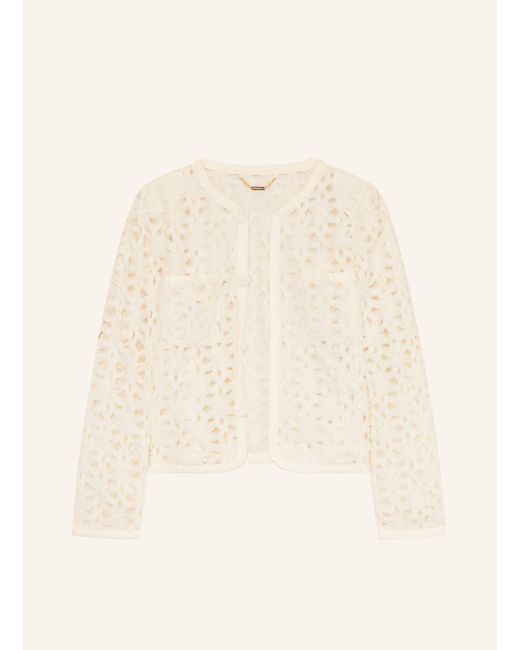 Rich & Royal Natural Jacke aus Mesh