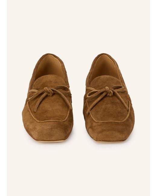 Aeyde Brown Slipper JASPER