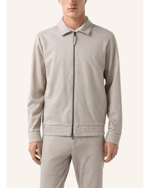 Bogner Sweatjacke in Natural für Herren