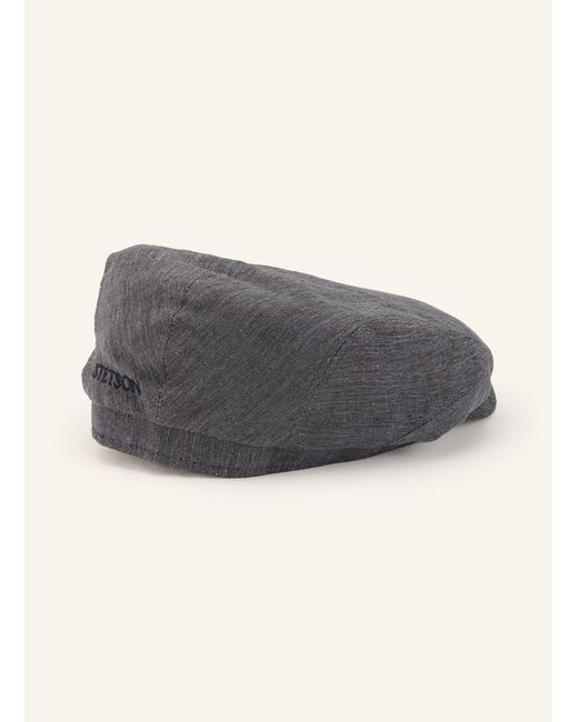 Stetson Schiebermütze aus Leinen in Gray für Herren